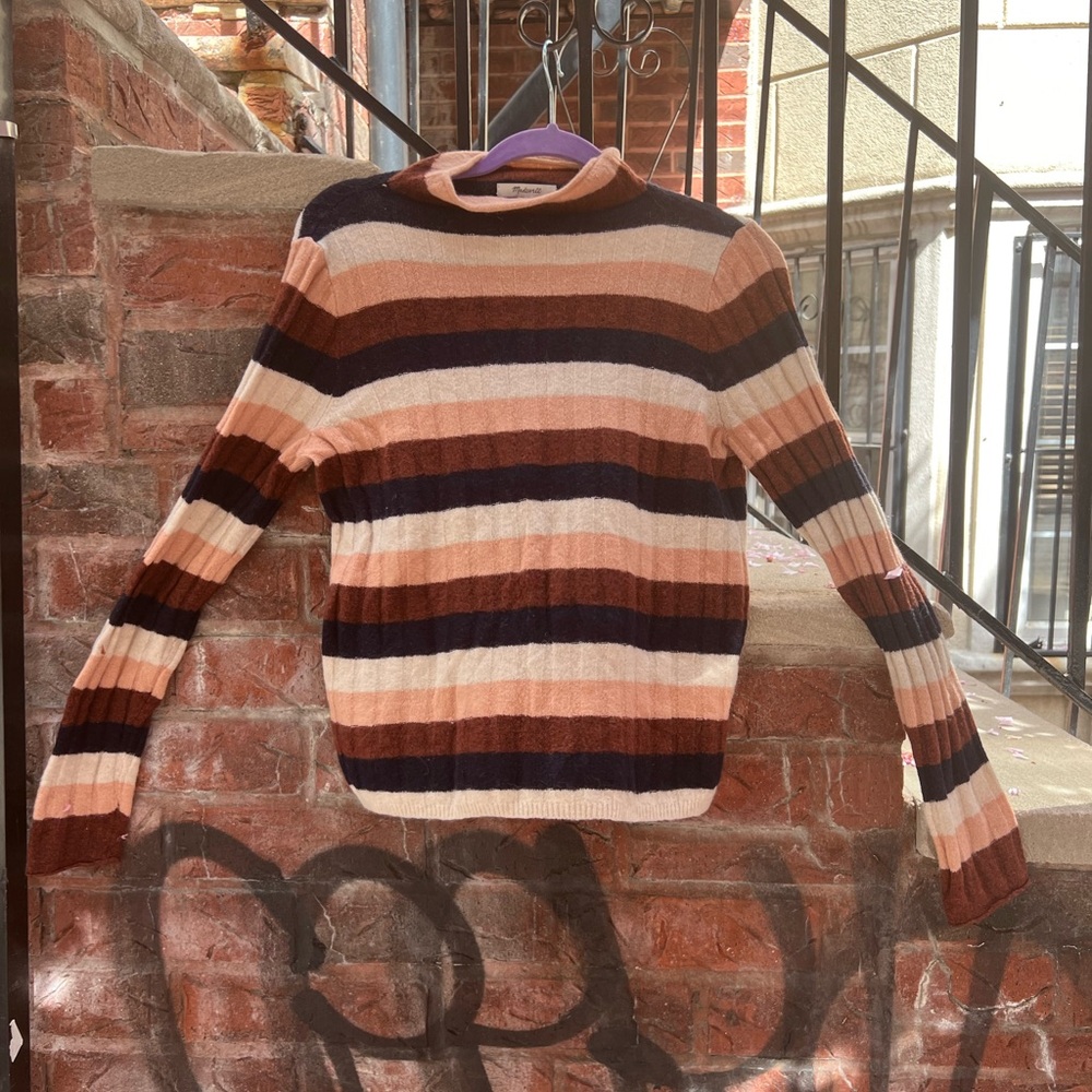 Madewell Striped Sweater - M